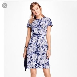 Brooks Brothers Paisley Ottoman Dress